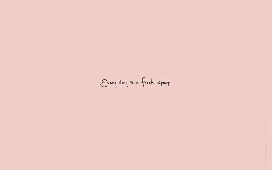 Minimalist Aesthetic Motivational Quote Wallpaper