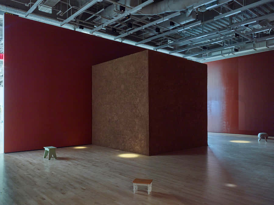 Minimalist Art Exhibit S F M O M A Wallpaper