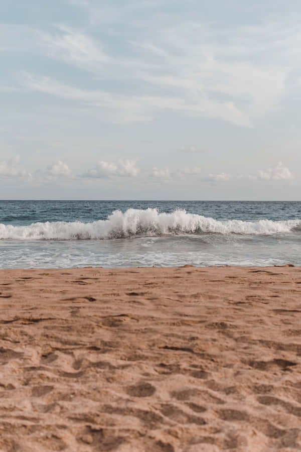 Minimalist Beach Vibes Wallpaper