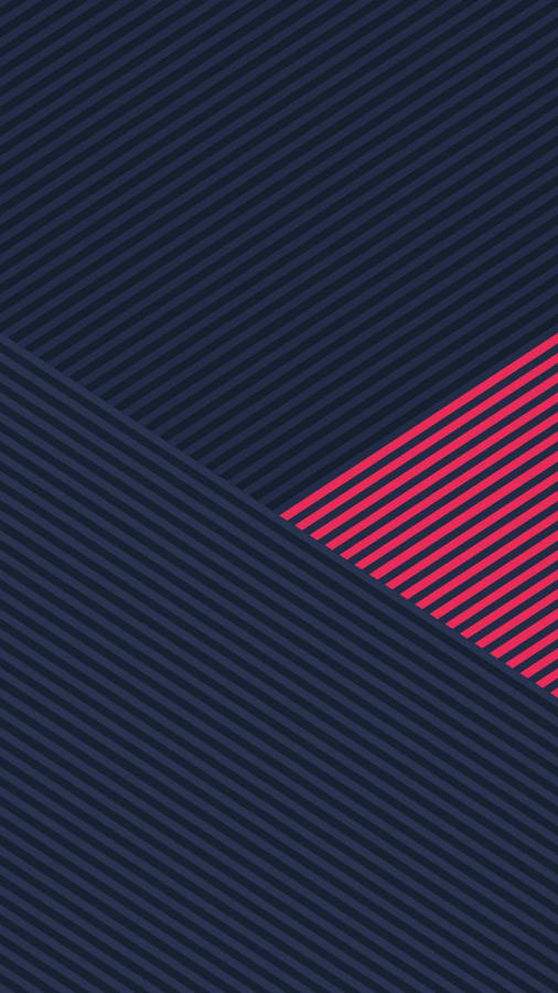 Minimalist Black And Red Pattern Wallpaper