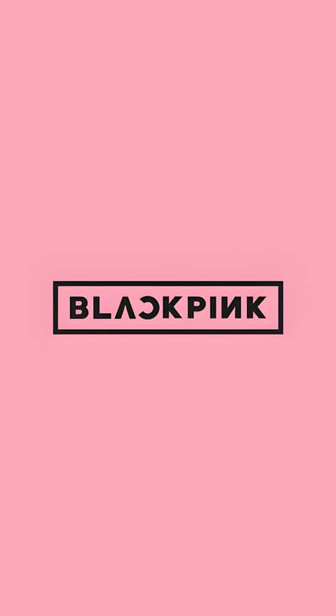 Minimalist Blackpink Logo Design Wallpaper