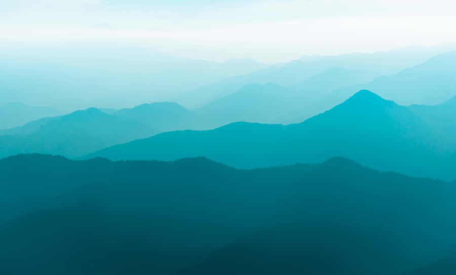 Minimalist Blue Abstract Background Wallpaper