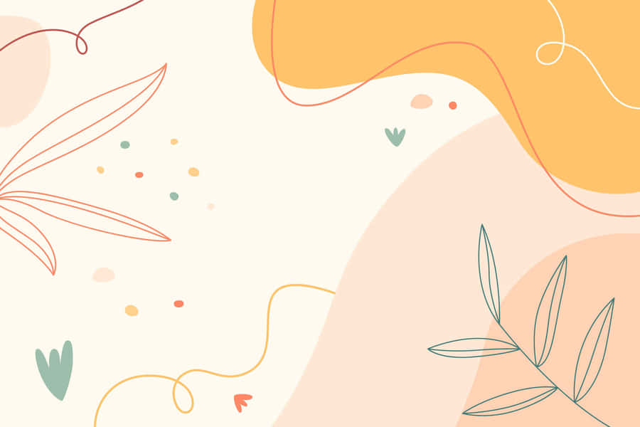 Minimalist_ Boho_ Abstract_ Desktop_ Background Wallpaper