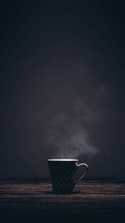 Minimalist Coffee Setup Wallpaper