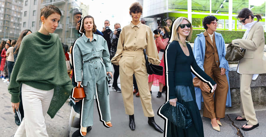 Minimalist Fashion: Simple Sophistication Wallpaper