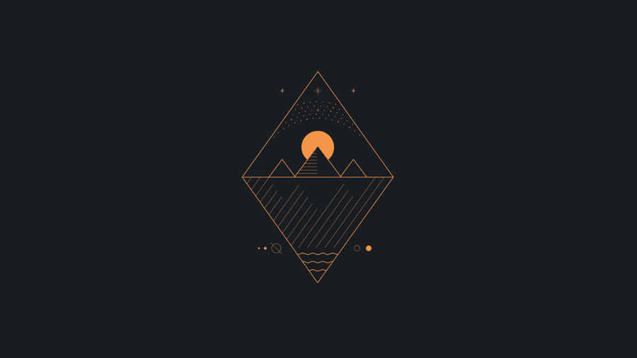 Minimalist Geometric Desktop Image Wallpaper