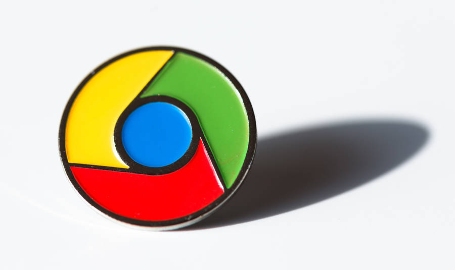 Minimalist Google Chrome Brooch Wallpaper