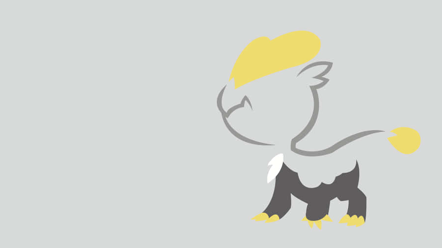 Minimalist Jangmo-o Wallpaper