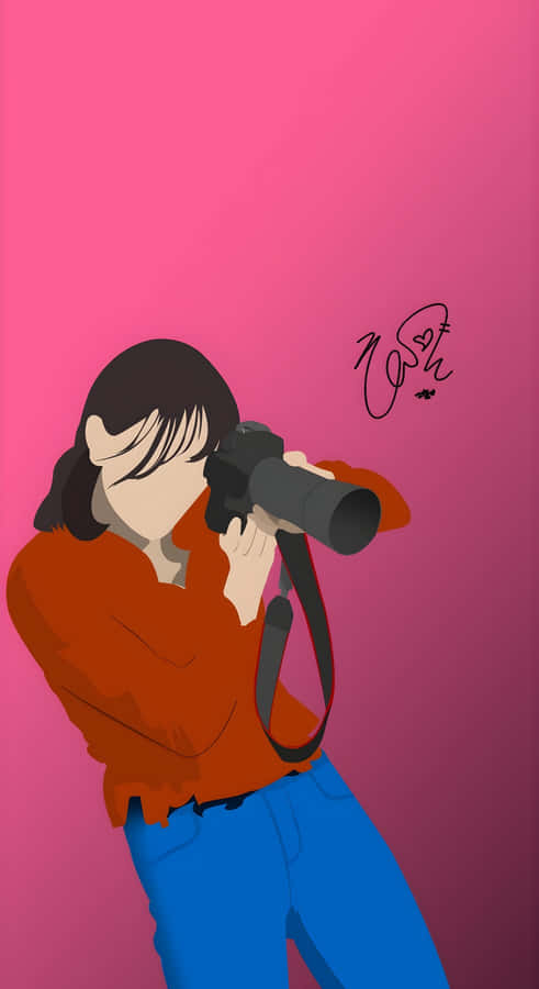 Minimalist Kpop Photographer Wallpaper