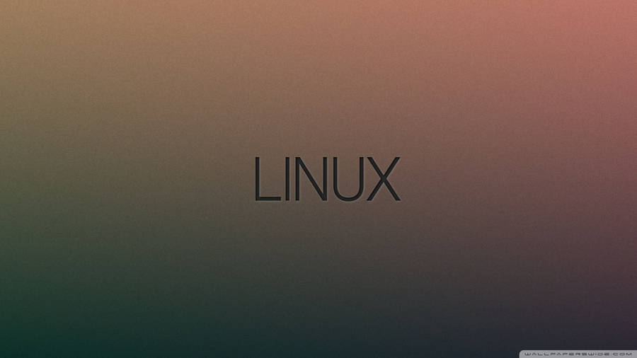 Minimalist Linux Gradient Wallpaper
