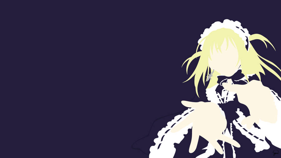 Minimalist Misa Amane Art Wallpaper