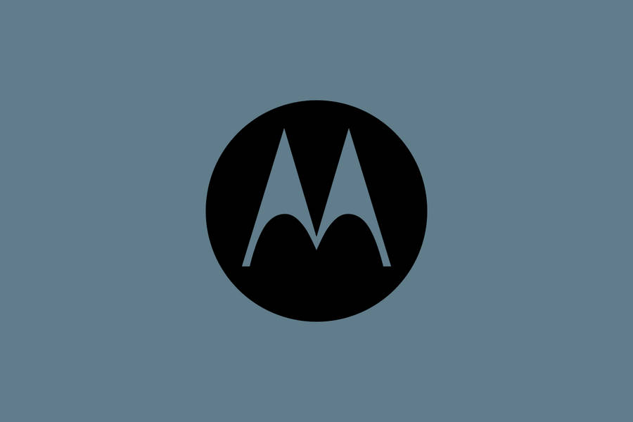 Minimalist Motorola Initial Wallpaper