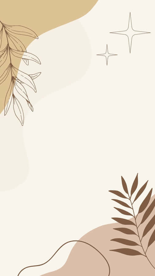 Minimalist Nature Abstract Background Wallpaper