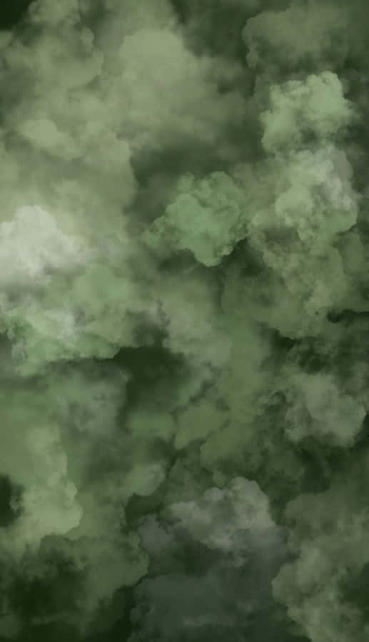 Minimalist Olive Green Pattern Wallpaper Wallpaper