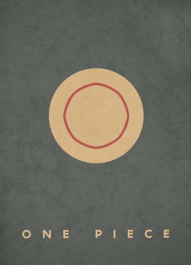Minimalist One Piece Anime Poster Wallpaper