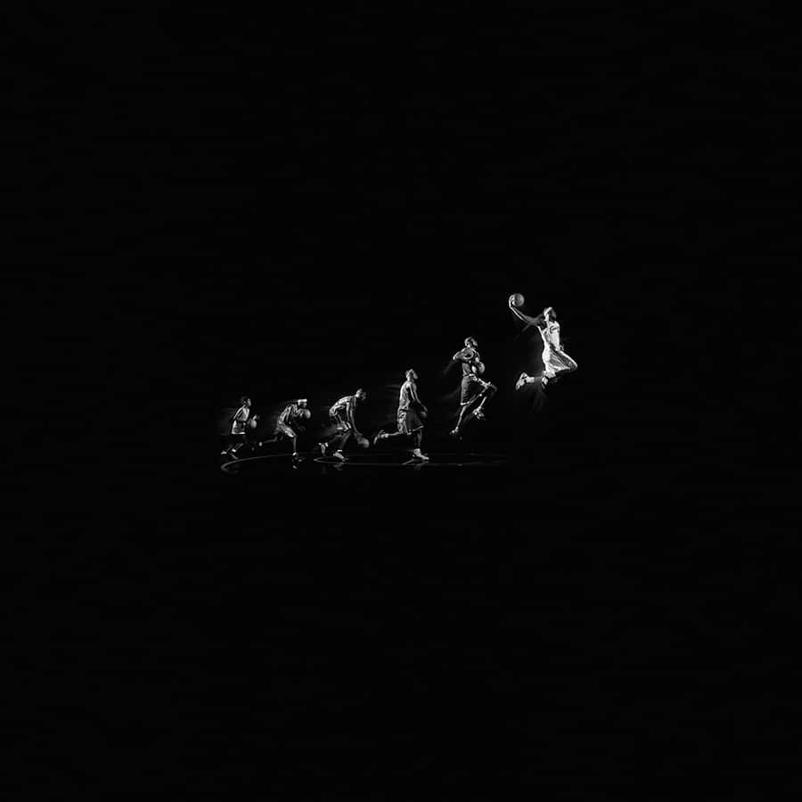 Minimalist Sports Illustration Wallpaper