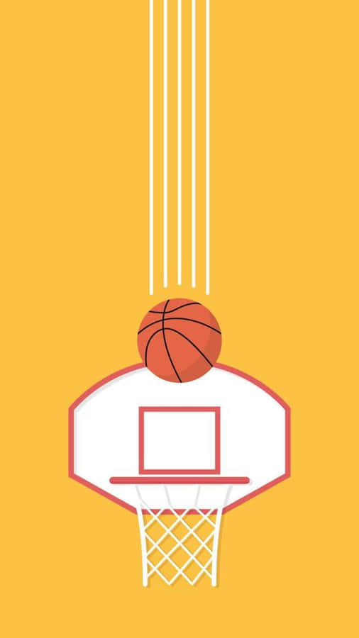 Minimalist Sports Illustration Wallpaper