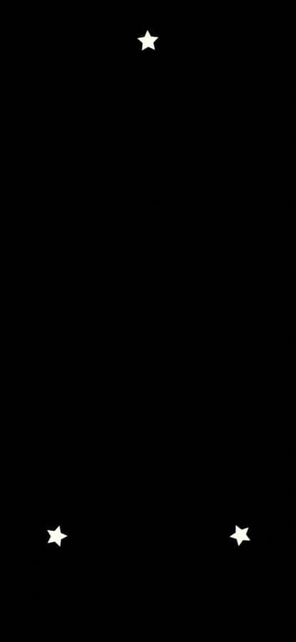 Minimalist Starry Night Screen Wallpaper