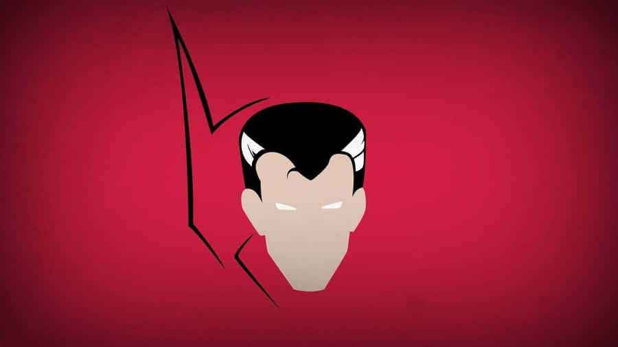Minimalist_ Superhero_ Artwork Wallpaper