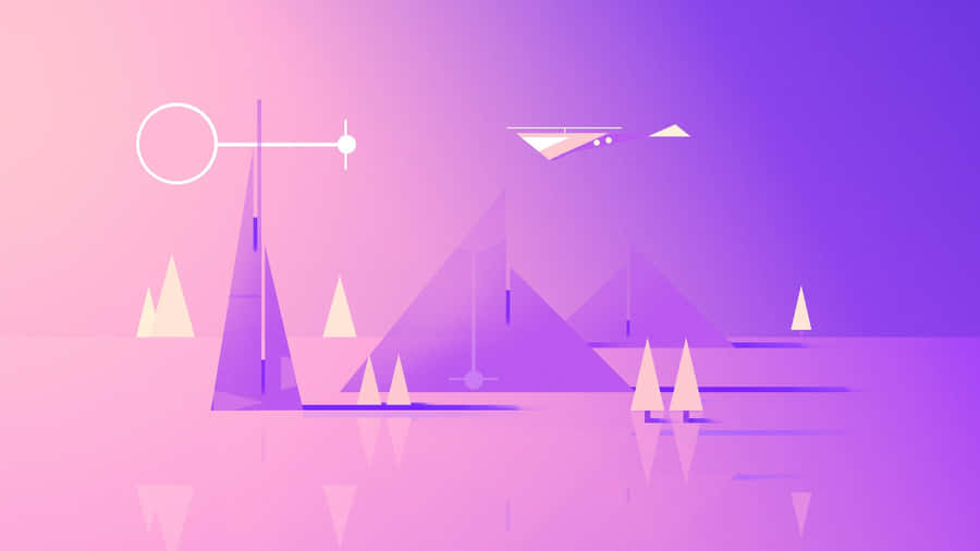 Minimalist Technology Background Wallpaper