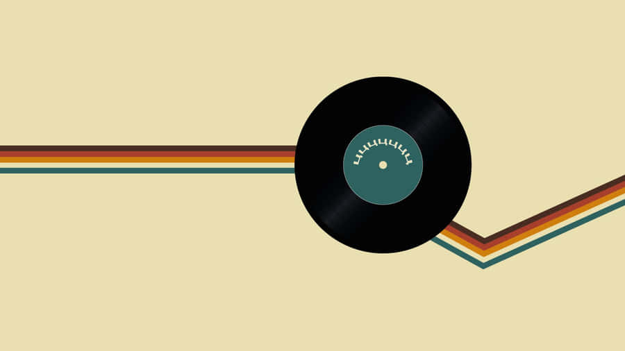 Minimalist Technology Concept With Laptop And Nature Wallpaper