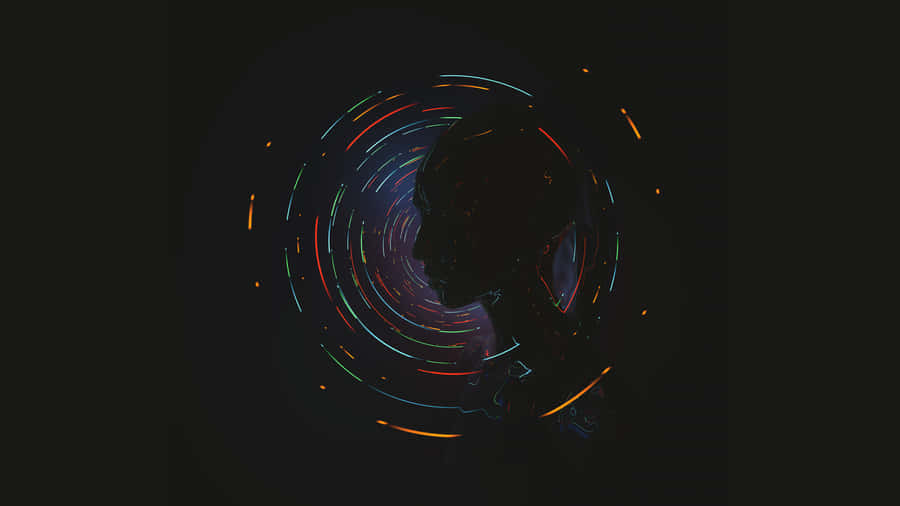 Minimalist Technology Setup Wallpaper