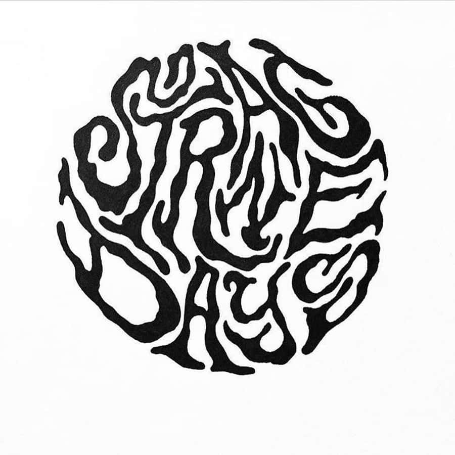 Minimalist Typography Design Wallpaper