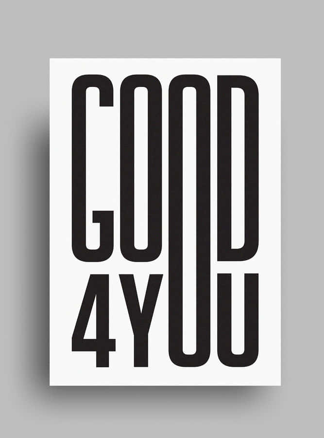 Minimalist Typography Design Wallpaper