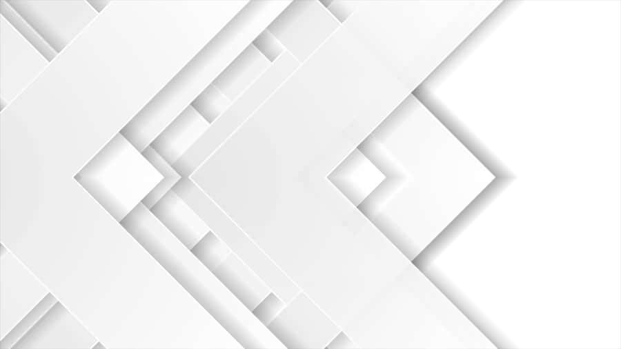 Minimalist White Geometric Layers Wallpaper