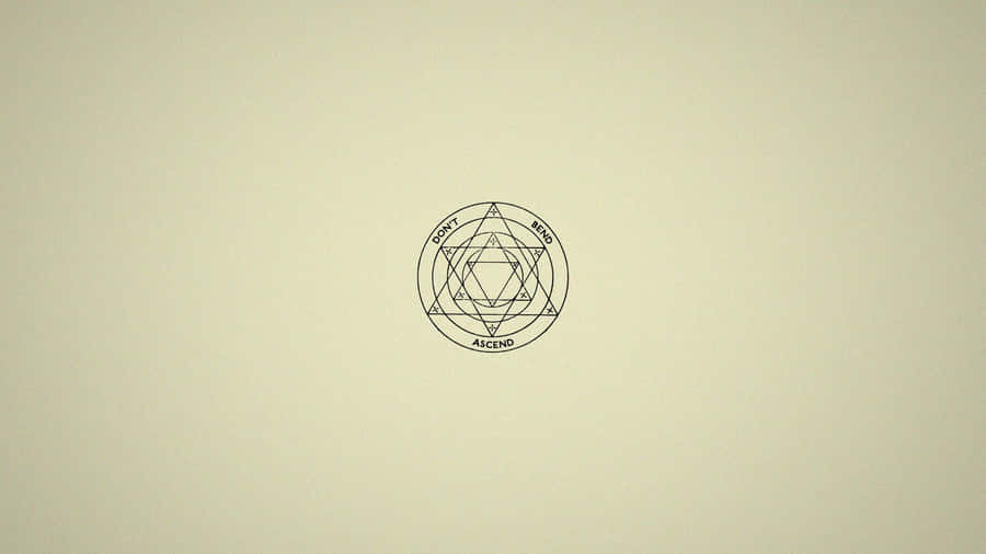 Minimalistic Abstract Drawing Wallpaper