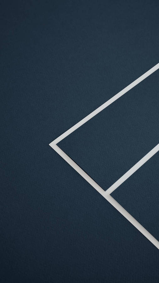 Minimalistic White Triangle Pattern Wallpaper