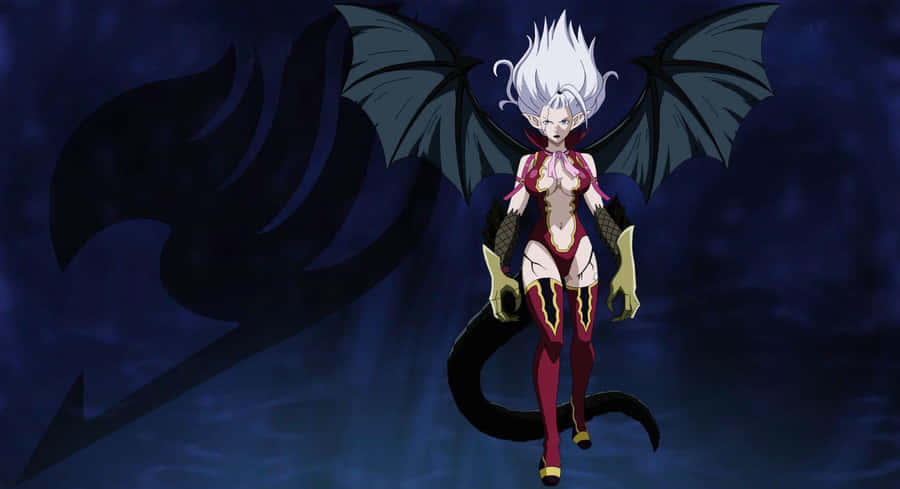 Mirajane Strauss In Battle Stance Wallpaper