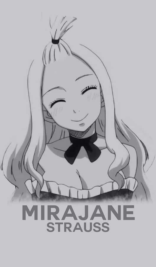 Mirajane Strauss Unleashes Her Magic Powers Wallpaper