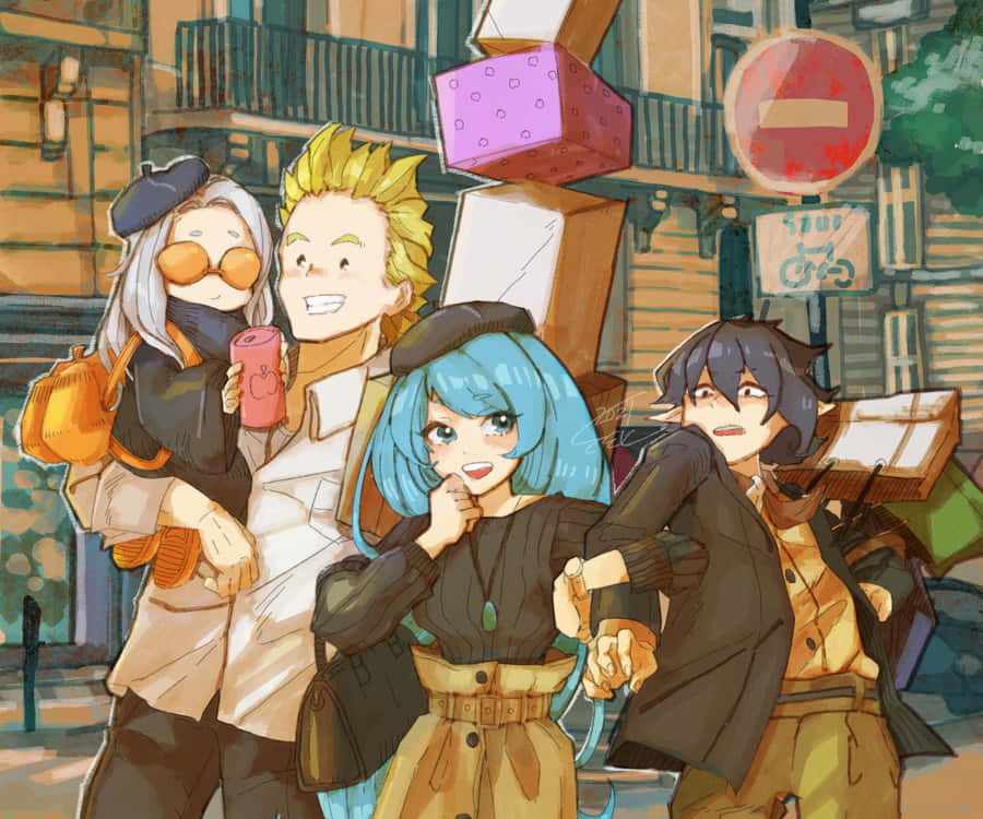 Mirio Togata Embracing His Quirks Wallpaper