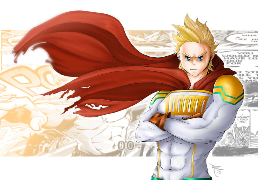 Mirio Togata, My Hero Academia's Brave And Determined Hero. Wallpaper