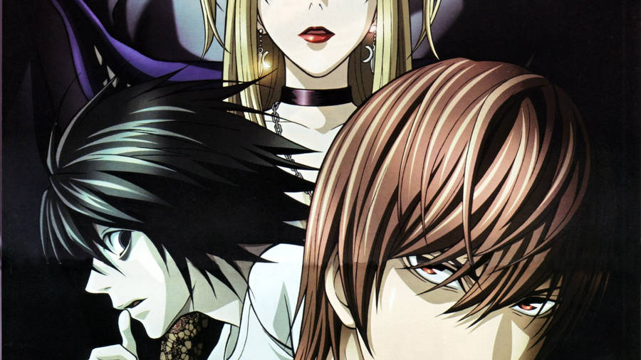 Misa Amane Main Trio Wallpaper