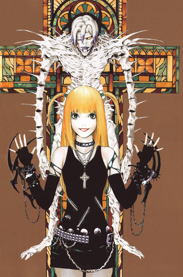 Misa Amane With Rem Wallpaper