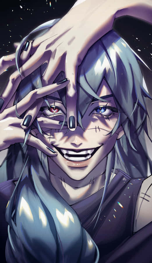 Mischievous Mahito Anime Character Wallpaper