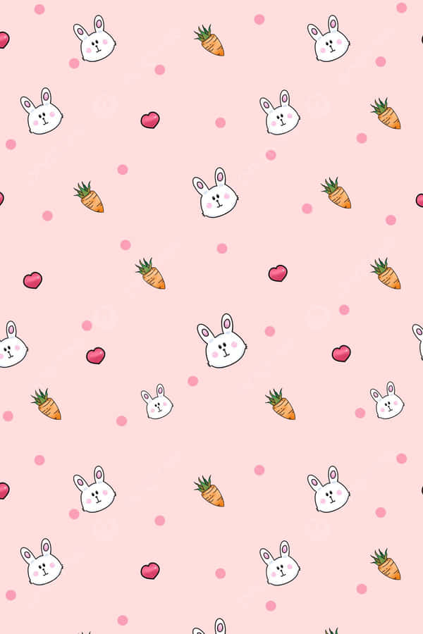 Miss Rabbit Charmingly Posing Wallpaper