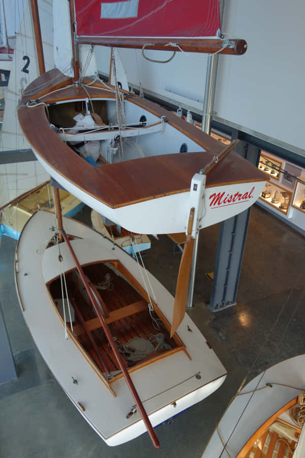 Mistral Sailing Dinghies Exhibit Wallpaper