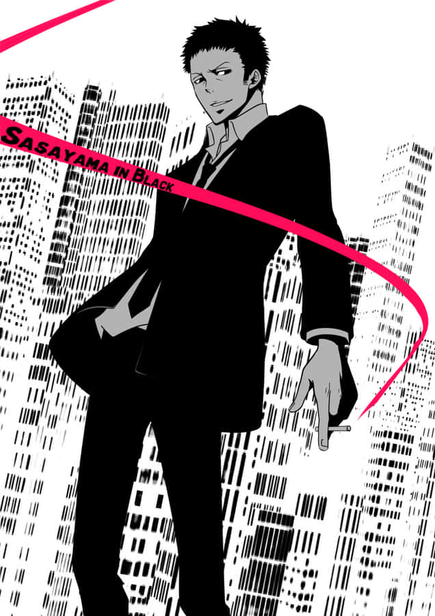 Mitsuru Sasayama Standing Confidently Wallpaper