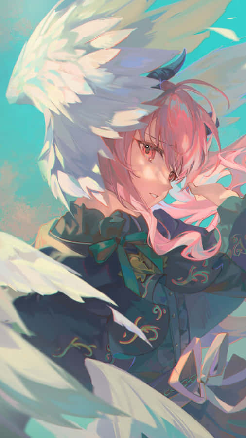 Mizuki Akiyama Angelic Portrait Wallpaper