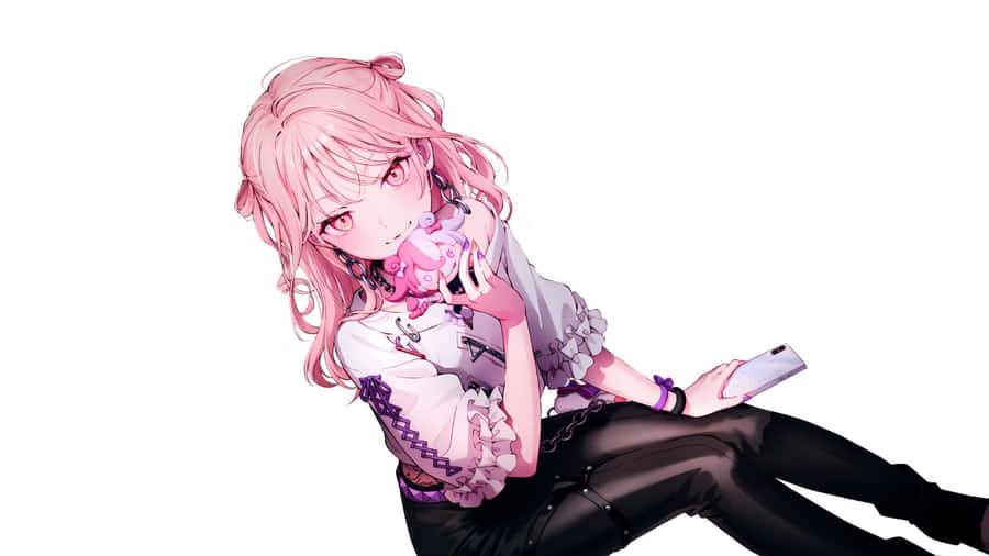 Mizuki Akiyama Character Art Wallpaper