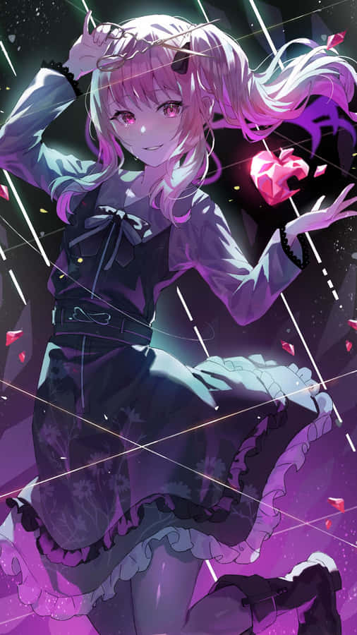 Mizuki Akiyama Dark Magic Wallpaper