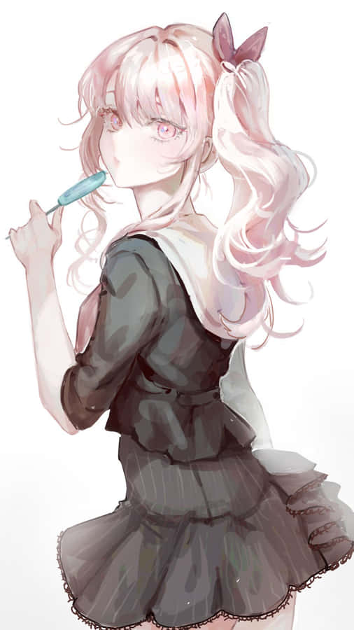 Mizuki Akiyama Summer Vibes Wallpaper