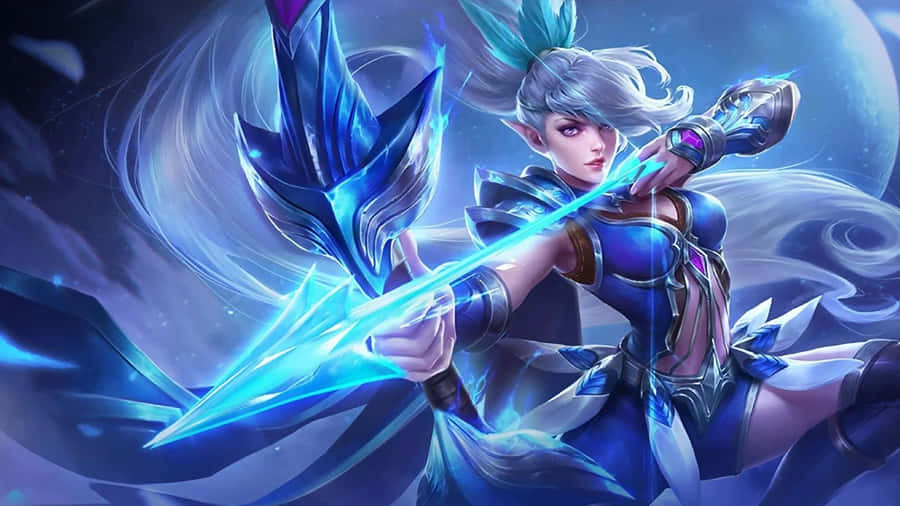 Mobile Legends Miya For Girls Wallpaper