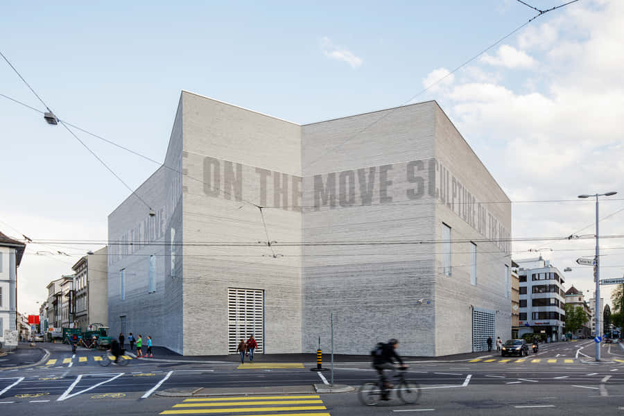 Modern Architecture Basel Building Wallpaper