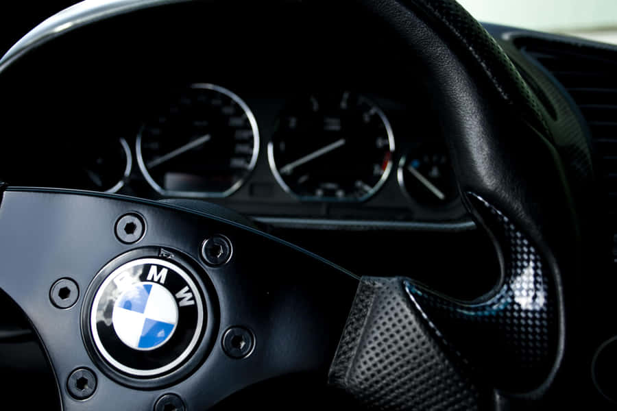 Modern Car Steering Wheel Wallpaper