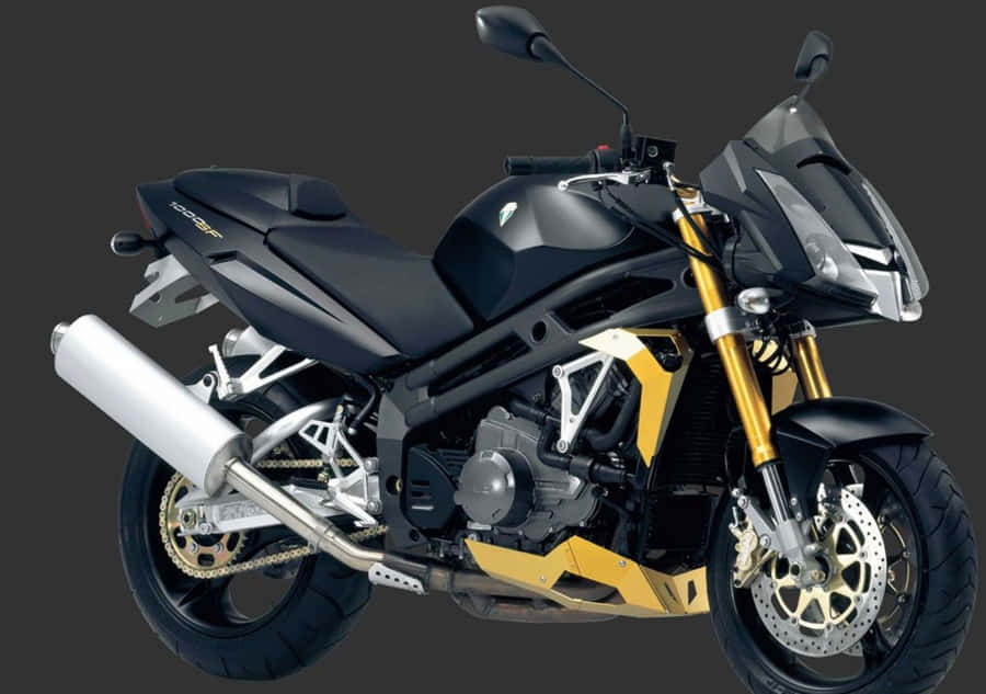 Modern Sport Motorcycle Profile View Wallpaper