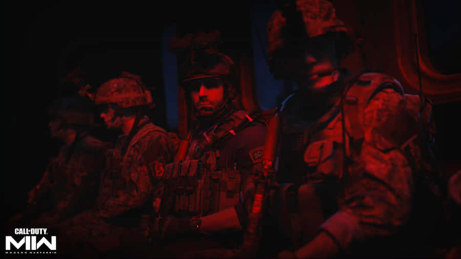 Modern Warfare2 Soldiers Readyfor Mission Wallpaper